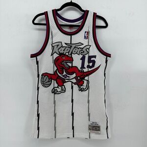 Toronto Raptors Jersey Mens Small NBA Basketball Vince Carter 15 Mitchell Ness